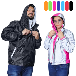 Chaqueta Doble Faz Reflectiva Impermeable