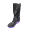 Bota De Caucho Impermeable Dama Moto Mujer Morada Rosa - Image 5