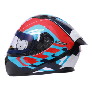 Casco Shaft 582Sp Coulerat Azul Navy Rojo