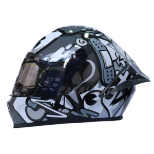 Casco Shaft 590Sr Randome Gris Visor Silver