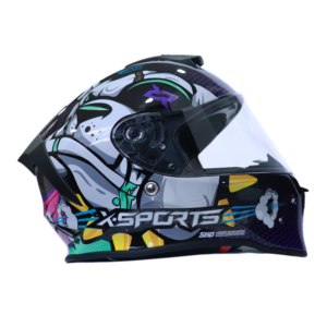 Casco X-Sports V151 Jakob Morado Brillo