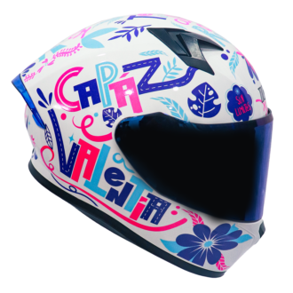 CASCO ICH 503 ED VALENTIA BLANCO/AZUL