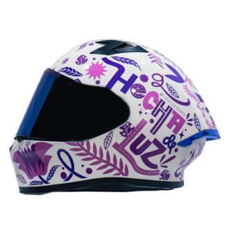 CASCO ICH 503 ED VALENTIA BLANCO/MORADO