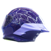Casco Xtrong 820 Braided Fiber -Morado Brillo ECE-2206 Visor Revo Red - Image 3