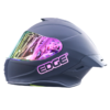 Casco Moto Integral Edge Shanghai Goldex Solido Negro