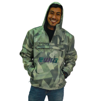 Chaqueta Canguro Térmica – Camuflado Verde