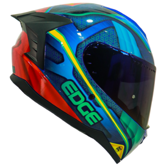 Casco Certificado EDGE EXTREME SUPERMAN Brillante