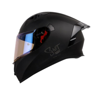 Casco SHAFT SH-526 SP EVO Solid Negro Gris Oscuro Humo Claro