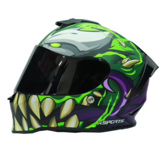 Casco Integral X-Sports V151 Marvel Hulk Edición Especial