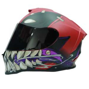 Casco Integral X-Sports V151 Marvel Deadpool Edición Especial