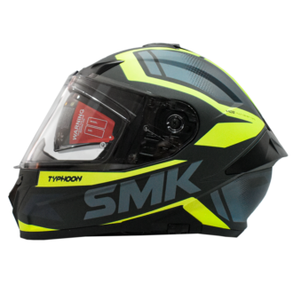 Casco Smk Typhoon Thorn Azul Verde