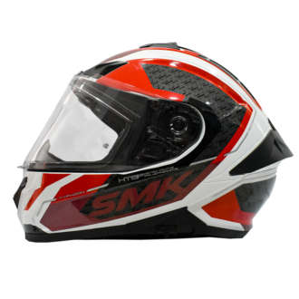 Casco Smk Typhoon Rd1 Blanco Rojo