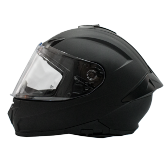 Casco Moto Smk Typhoon Negro