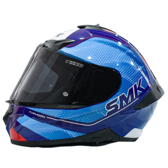 Casco Smk Typhoon Vis Gl553 Azul