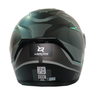 Casco Abatible X-Sports 166 Negro Turqueza - Image 3