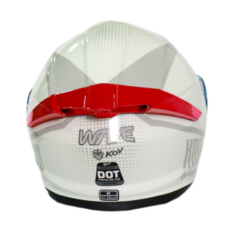 Cascos Abatible Marca Kov Thunder Waves, Certificado Dot