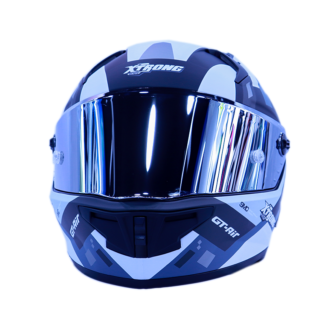 Cascos Marca Xtrong 352 Version R1, Certificación Ece R2206 GRIS ADVENTURE