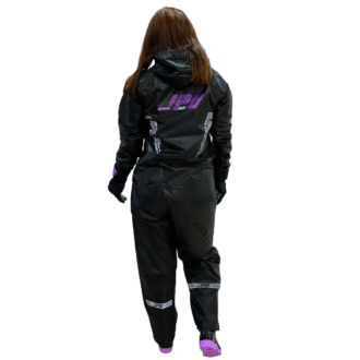 Impermeable Tipo SUDADERA MUJER MORADO - Image 4