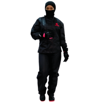 Conjunto Impermeable Tipo Sudadera fucsia