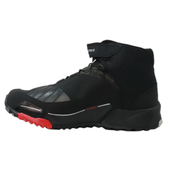 Alpinestars Zapatillas de moto CR-X Drystar NEGRO Y ROJO - Image 3