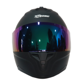 CASCO XTRONG M70 SIN GRAFICO CON ACCESORIOS CROMADOS - Image 3