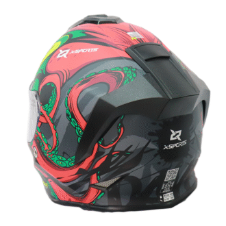 Casco Moto X-SPORTS V151 Dave Rojo - Image 2