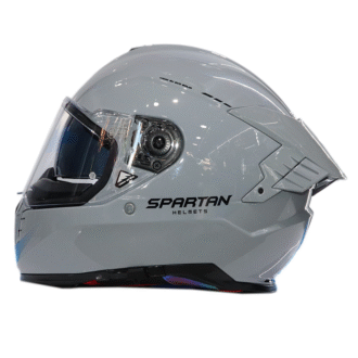 Casco Spartan Hawk Solid A12 Gris