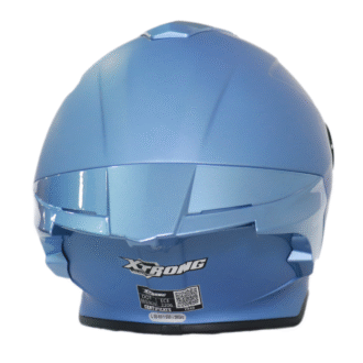 CASCO XTRONG 820 SOLID SIN GRAFICO AZUL MATE VISOR AZUL - Image 2